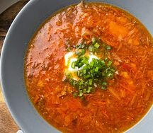 Борщ с говядиной 