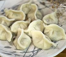 Вареники с грибами и картофелем