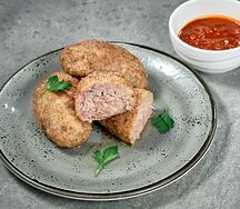 Котлеты из говядины и свинины Домашние