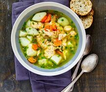 Уха Царская с лососем