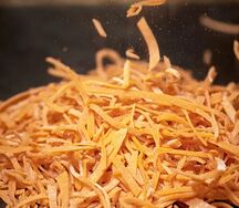 Лапша Домашняя морковная