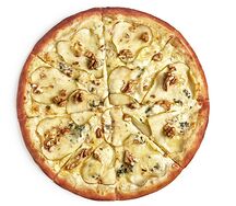 Пицца с грушей и сыром дорблю