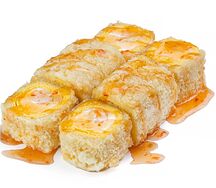 Ролл Горячая тортилья с креветкой и ананасом