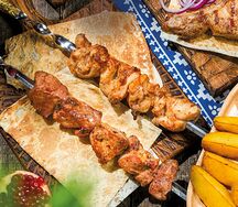 Шашлык из куриного бедра