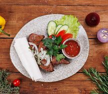 Шашлык из свиной мякоти