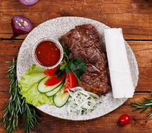 Стейк из свинины