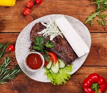 Стейк из конины