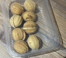 Печенье Орешек с вареной сгущенкой