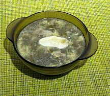 Суп Щавелевый с мясом птицы