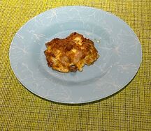 Котлета рубленая куриная с яйцом