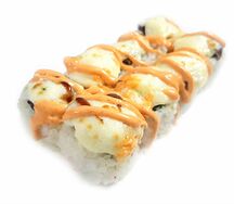 Запеченный с курицей и шиитаке