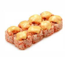 Ролл Запеченный с лососем