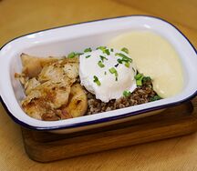 Греча с курой