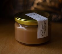 Соленая карамель в банке