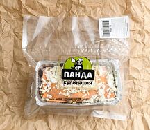 Лазанья мясная с соусом песто и моцареллой