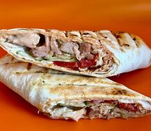 Шаурма Макси с шашлыком из свинины