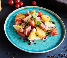 Салат с тунцом 