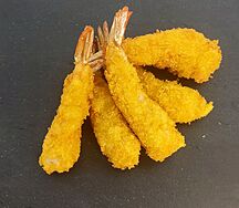 Креветки темпура