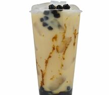 Молочный чай с карамелью