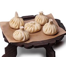 Хинкали с картофелем и сыром