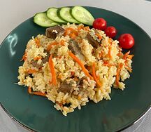 Плов с говядиной