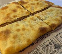 Даргинское чуду с мясом и картофелем