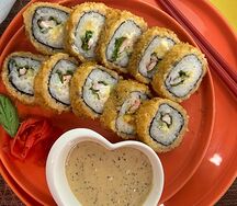 Ролл Цезарь с королевской креветкой Xl