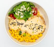 Боул с индейкой и овощами