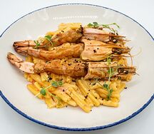Казаречче Scampi в томатно-сливочном соусе