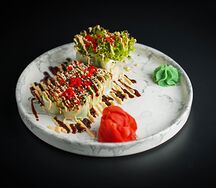 Холодный спринг-ролл с курицей
