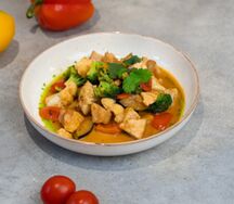 Жаркое с курицей
