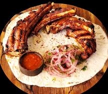 Шашлык из пистолетиков и каре ягненка