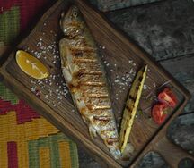 Форель в печи