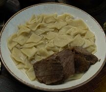 Тонкий хинкал без мяса