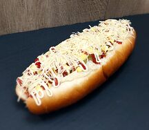 Сырный Двойной хот-дог