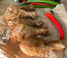 Шашлык из куриной голени