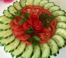 Овощи нарезка
