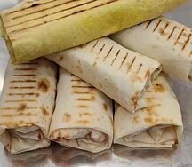 Шаурма с шашлыком из cвинoй шеи