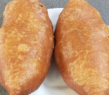 Капуста и грибы жареные