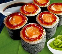 Сяке маки с лососем