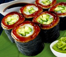 Каппа маки с огурцом