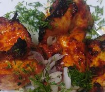 Шашлык из куриной грудки