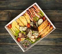Seafood коллекция морепродуктов