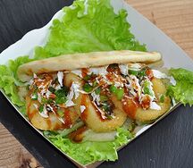 Бао с кальмаром