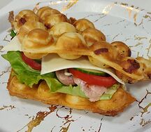 С копчёной курицей