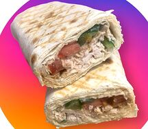 Шаверма томатная курица мини