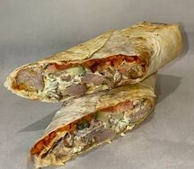 Шаурма со свининой из печи