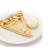 Блин со сгущенкой