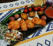 Шашлык из куриного филе