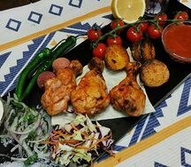 Шашлык куриный из голени
